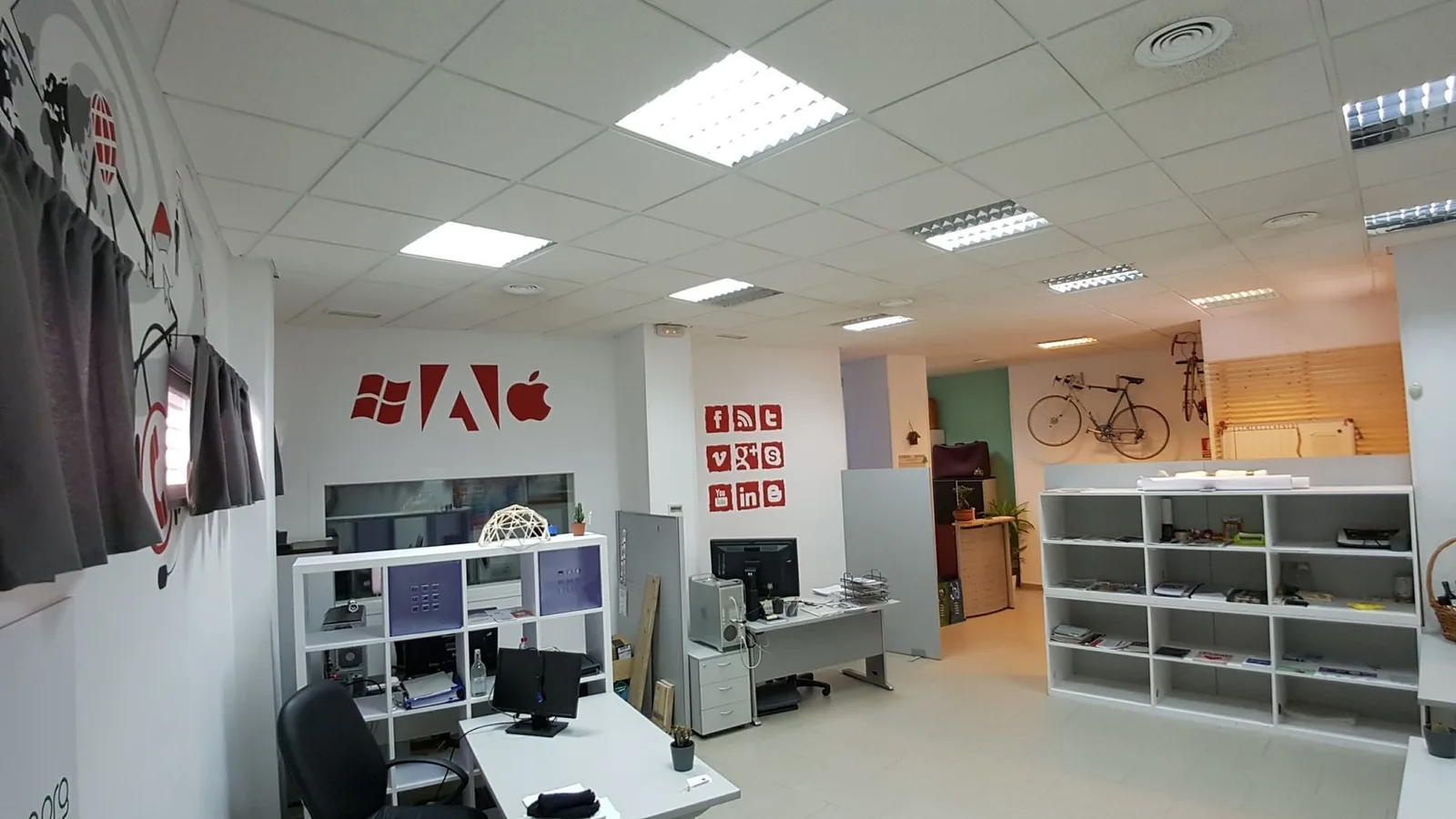 Coworking Robleco, Open-plan office, Madrid