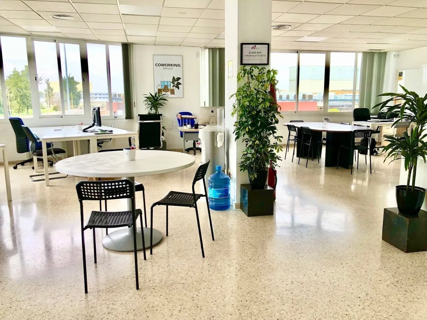 Coworking Sevilla, Espacio diáfano, Sevilla