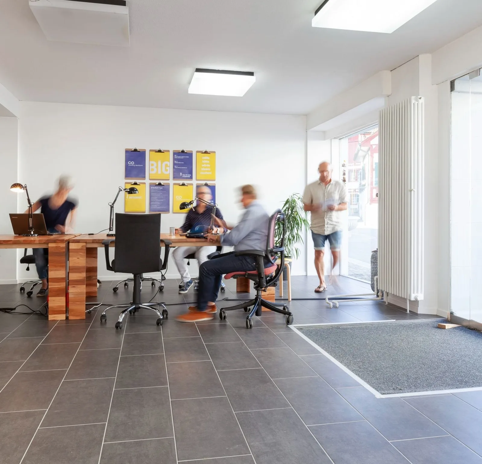 Coworking Steckborn, Privatbüro mit 4 Arbeitsplätzen, Steckborn