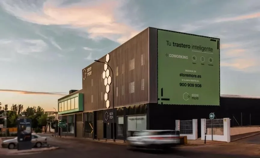 Coworking Storemore, Building facade, Alcobendas