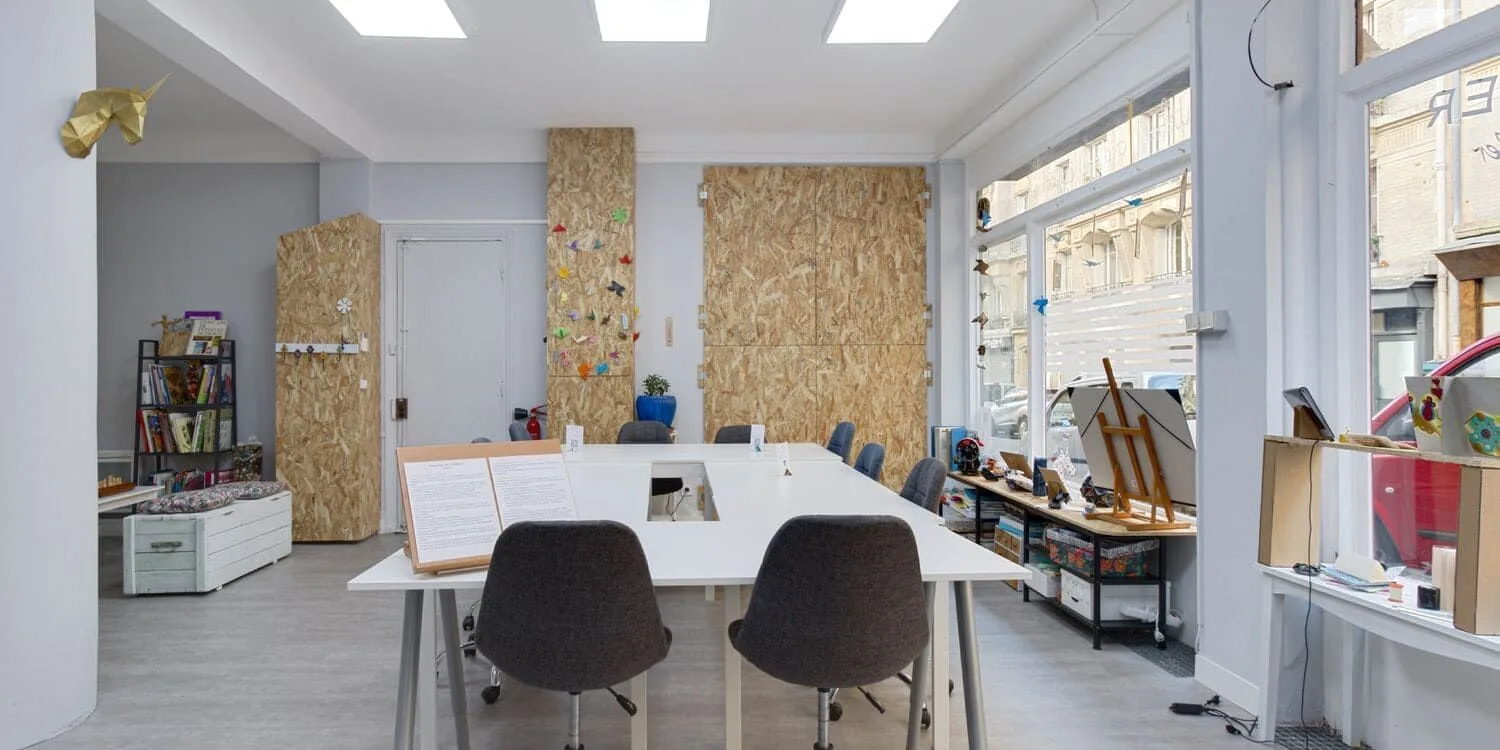 Creaden, Meeting room for 6 people, Paris 18e