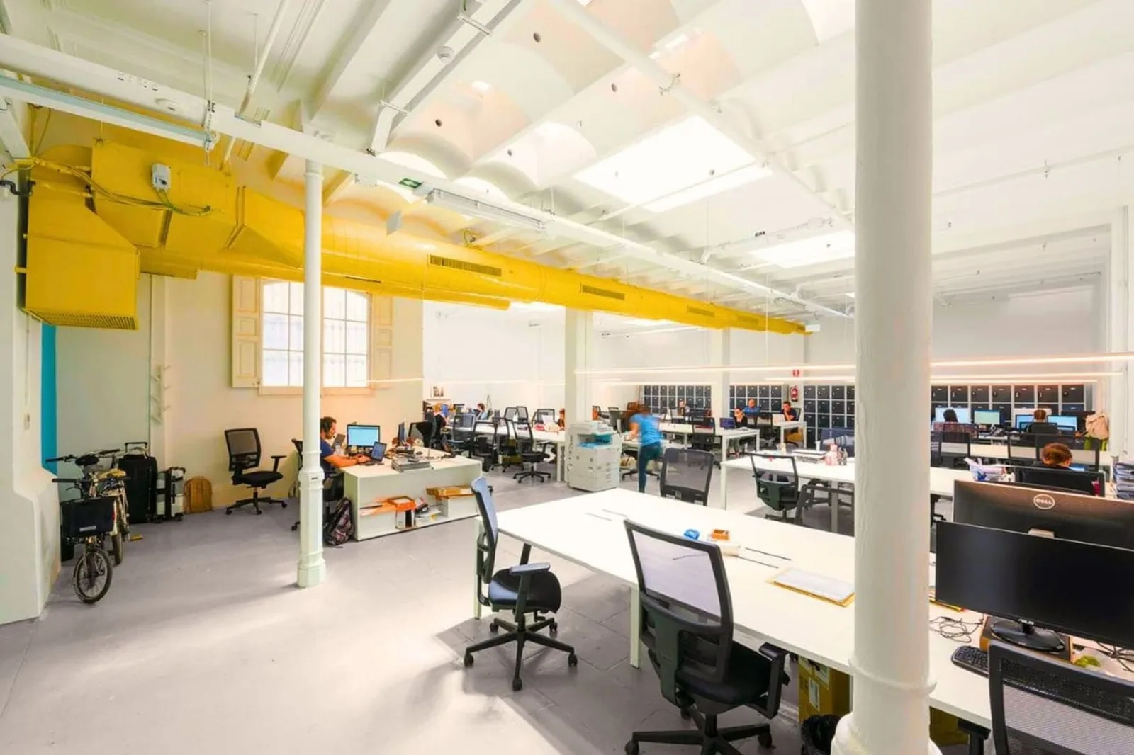 CREC Eixample Gran Vía, Open-plan office, Barcelona