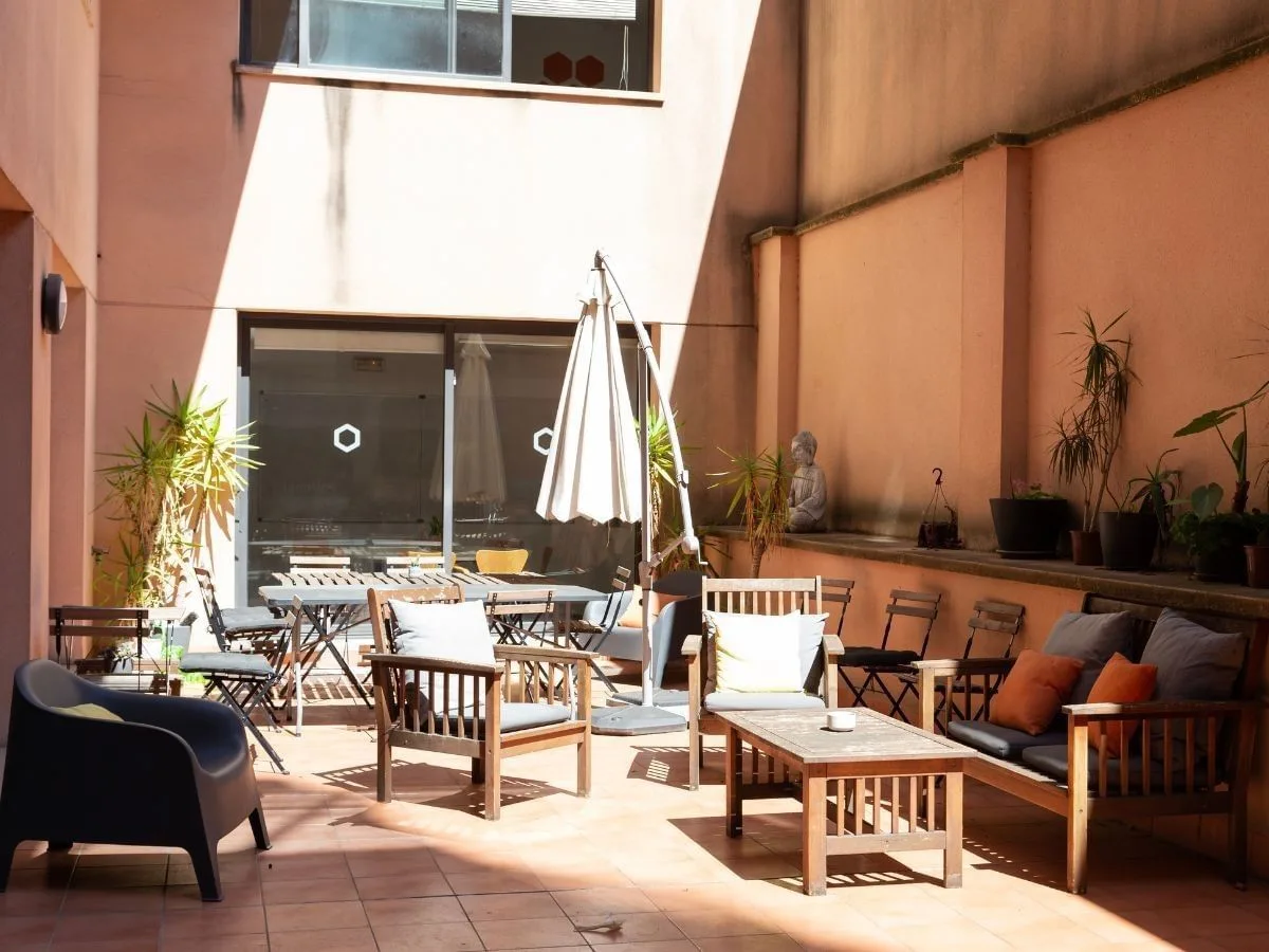 CREC Mallorca , Terraço e espaço exterior, Barcelona