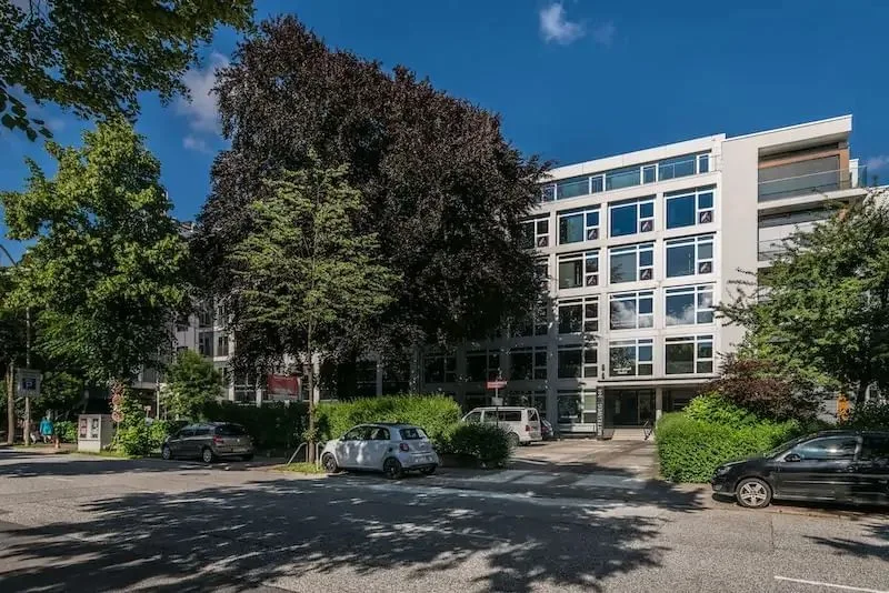 CS Business Center Mittelweg, Gebäudefassade, Hamburg