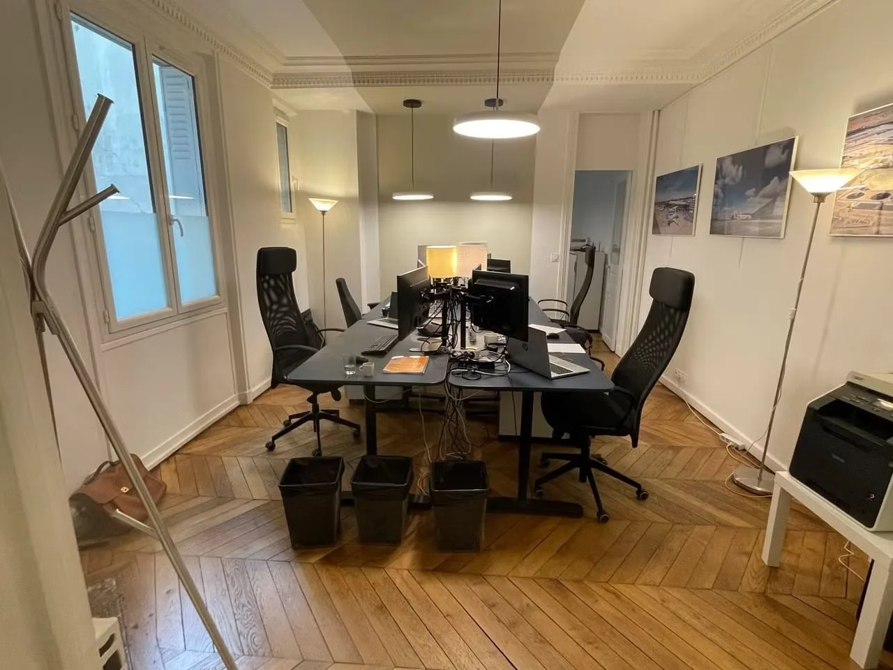 Deskapad 6 Georges Lesage, Private office, 4 desks, Paris 12e