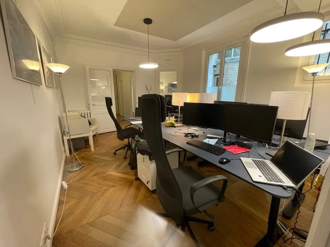 Deskapad 6 Georges Lesage, Private office, 4 desks, Paris 12e