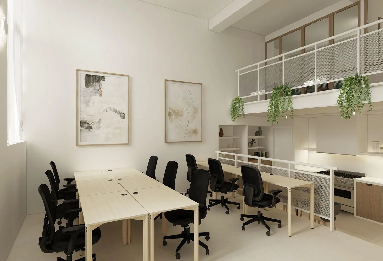 Deskapad Faubourg Saint-Denis, Großraumbüro, Paris 10e