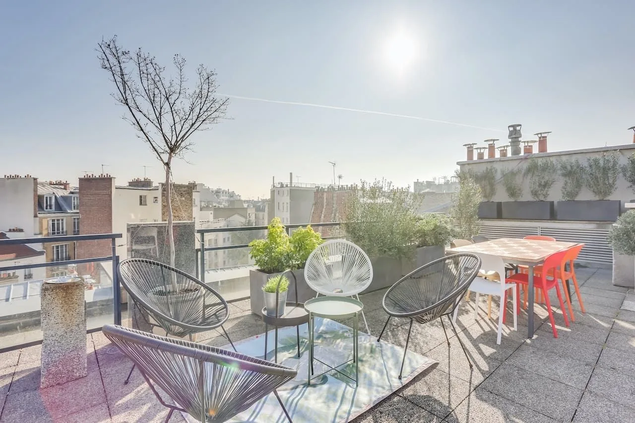 Deskeo Gouvion, Terrasse et espace extérieur, Paris 17e