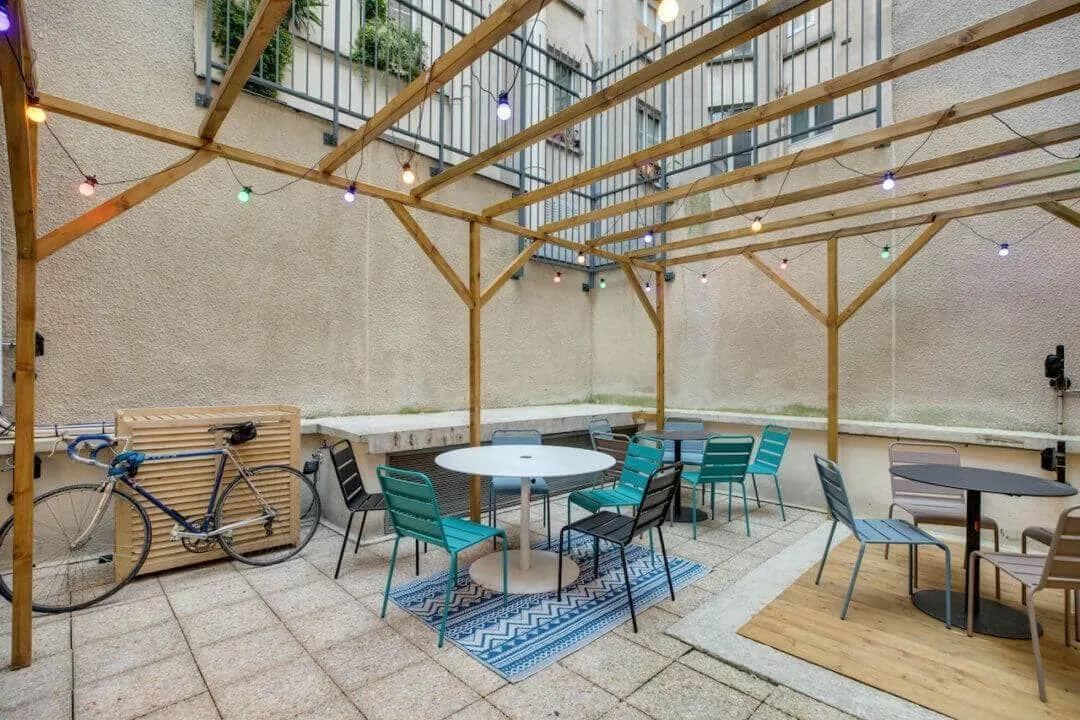 Deskeo Prony, Terrasse et espace extérieur, Paris 17e