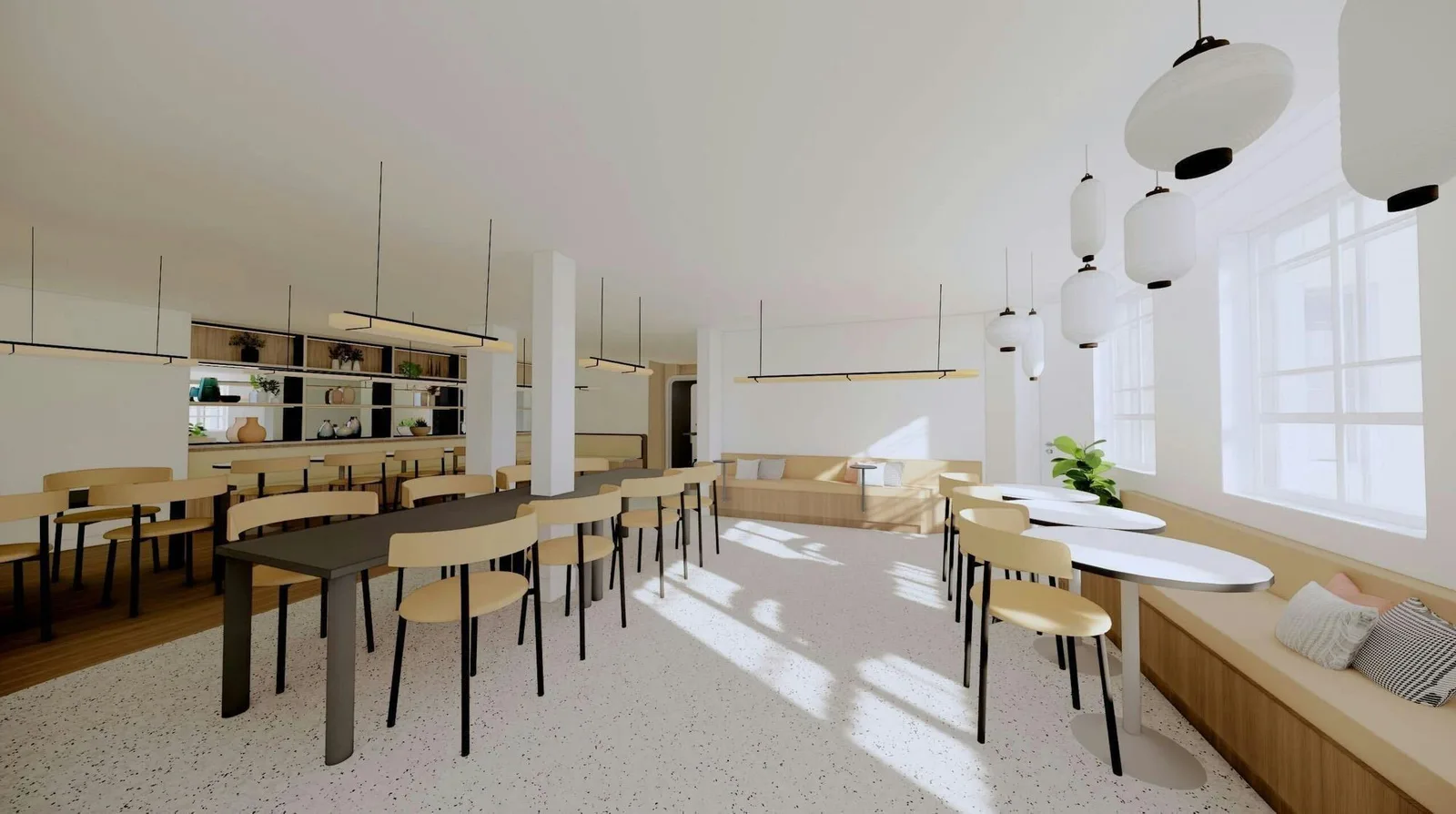 Deskeo Saint Anne, Kantine, Paris 2e