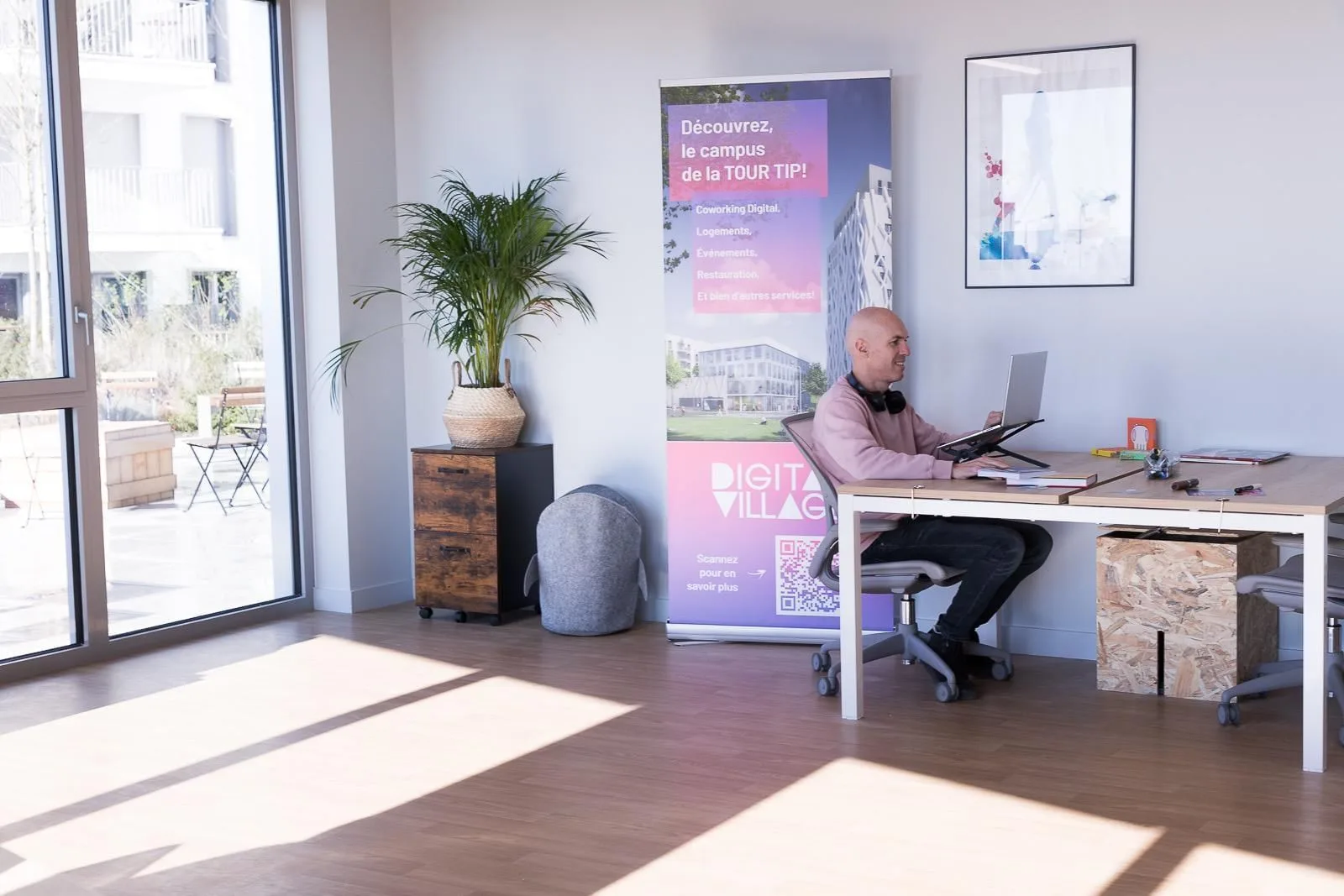 Digital Village Angers, Bureau privatif 2 postes, Angers
