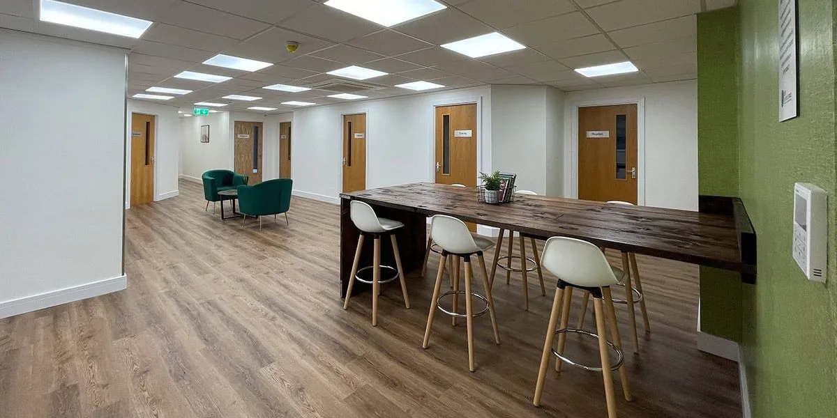 Diss Business Space, Espace commun, Diss