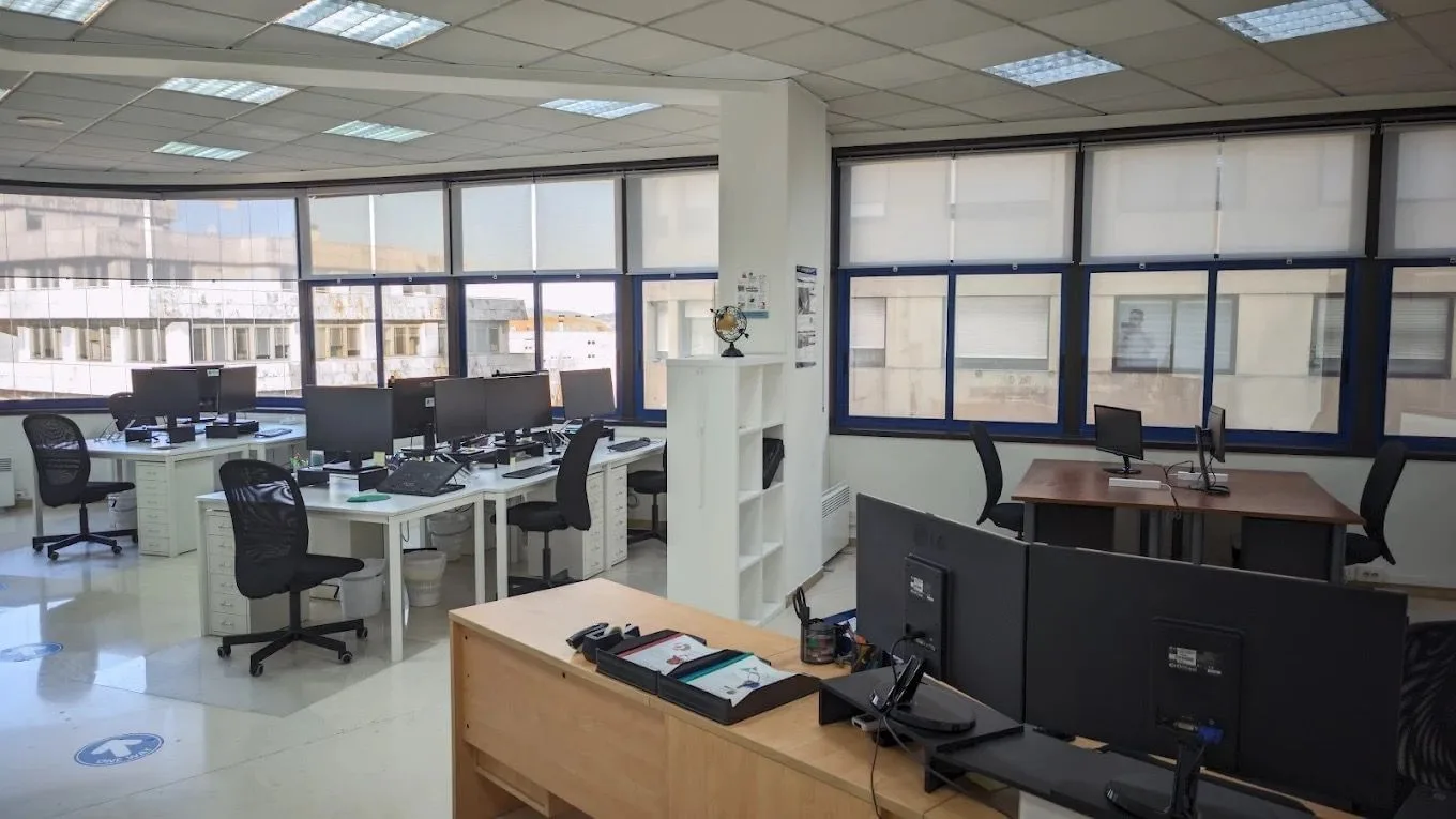 Distrito Digital Coworking, Open-plan office, Vigo