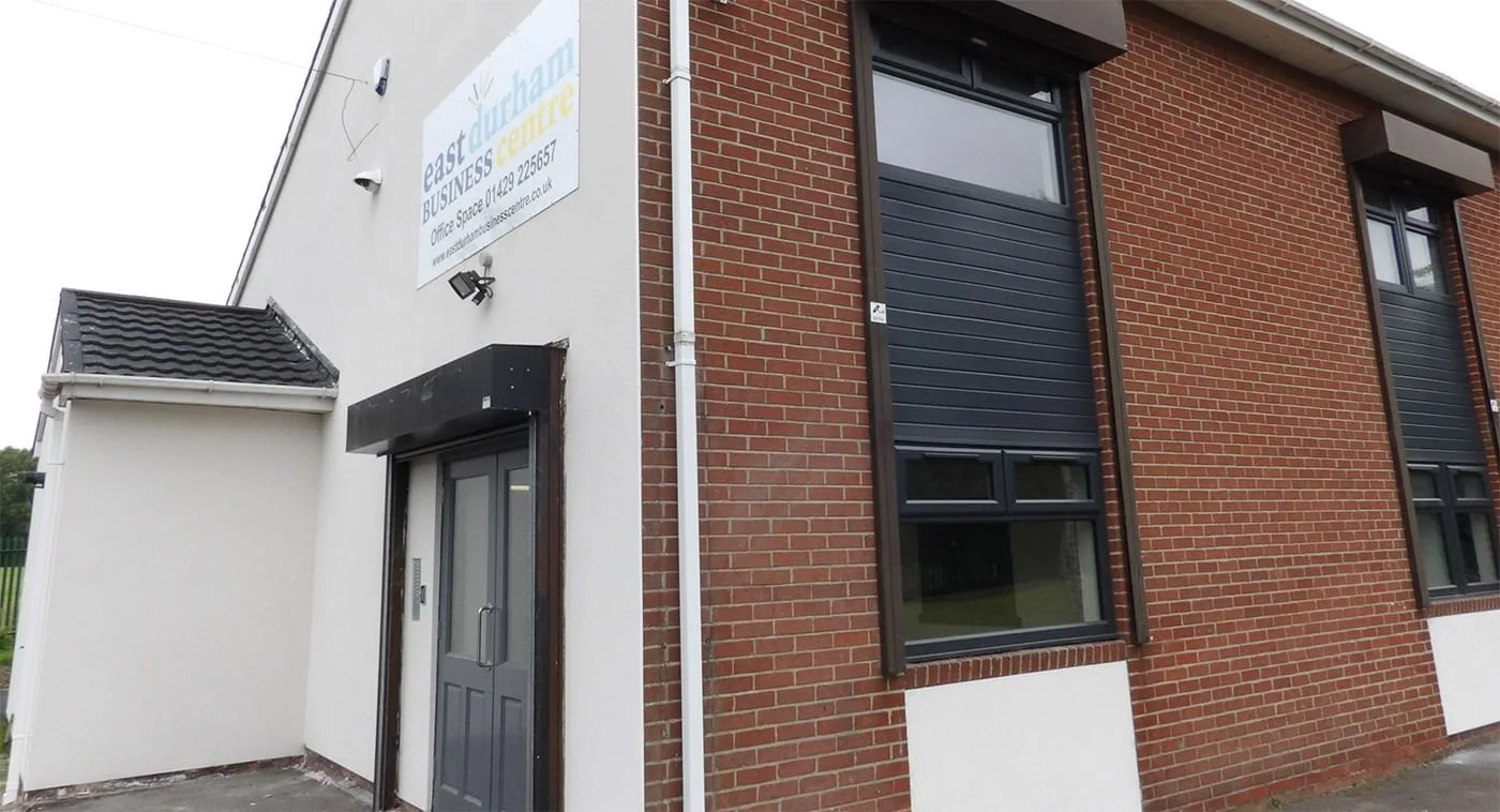 East Durham Business Centre, Façade, Wingate