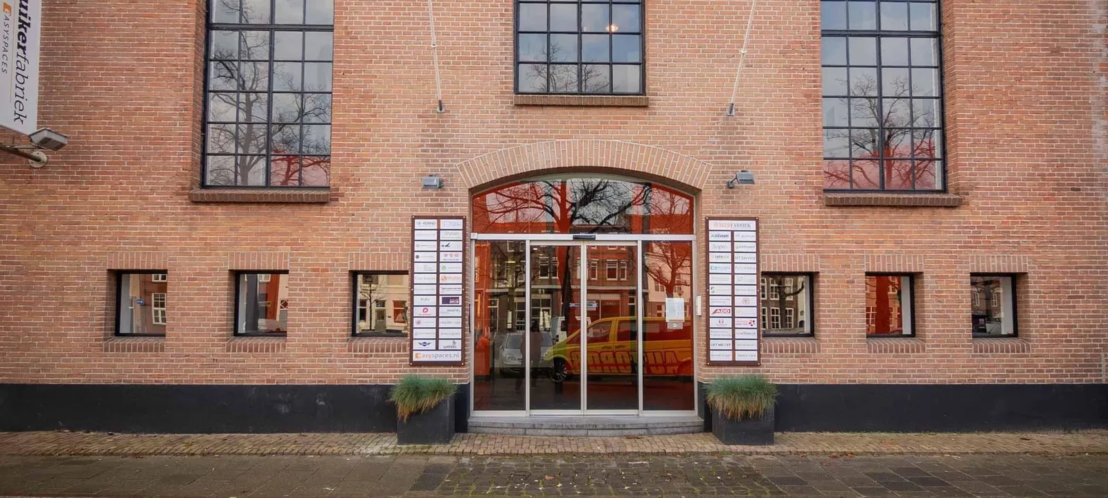 EasySpaces De Suikerfabriek, Gevel van het gebouw, Bergen op Zoom