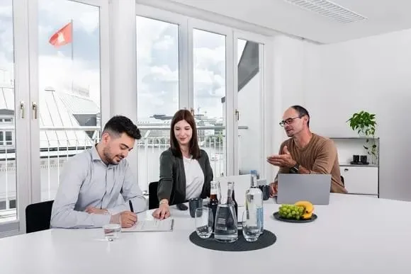 Ecos Office Hamburg, Besprechungsraum für 3 Personen, Hamburg