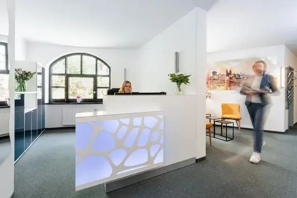 Ecos Work Spaces Saarbrücken, Empfang, Saarbrücken