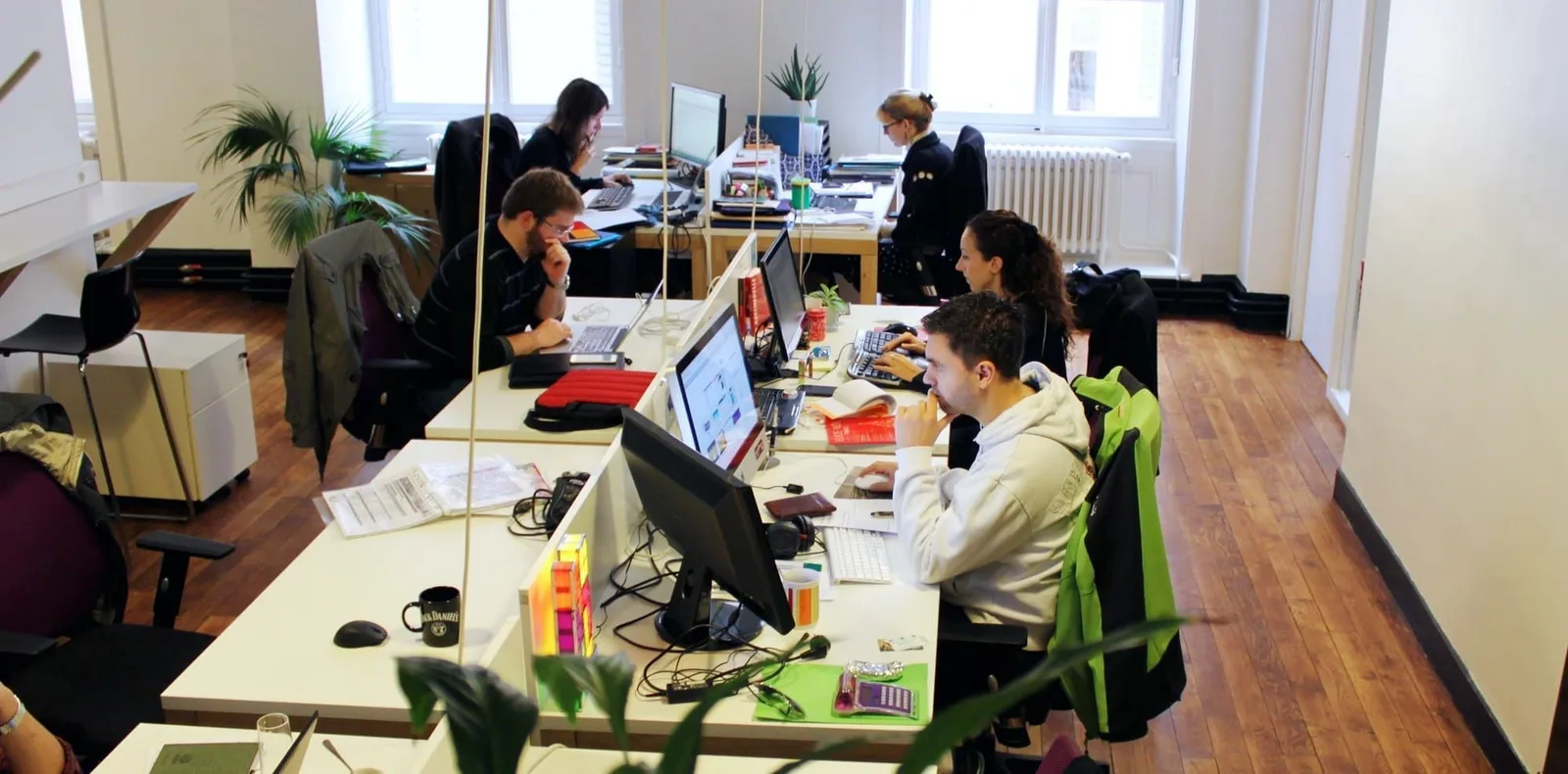 Ecoworking Lyon, Großraumbüro, Lyon 1er