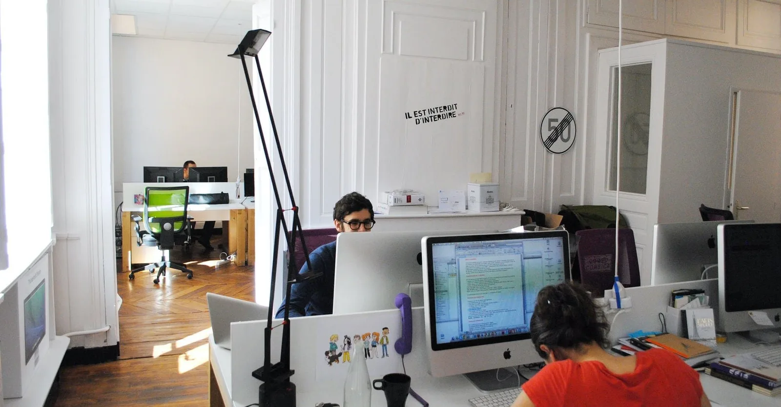 Ecoworking Lyon, Großraumbüro, Lyon 1er