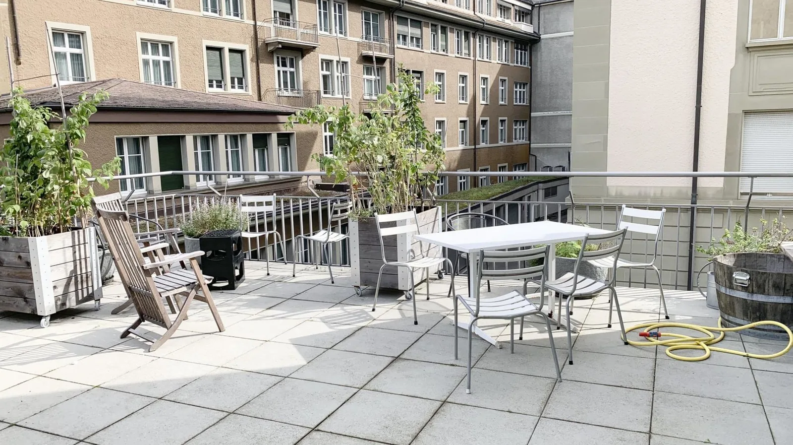 Effinger Coworking Space, Terrasse und Außenbereich, Bern