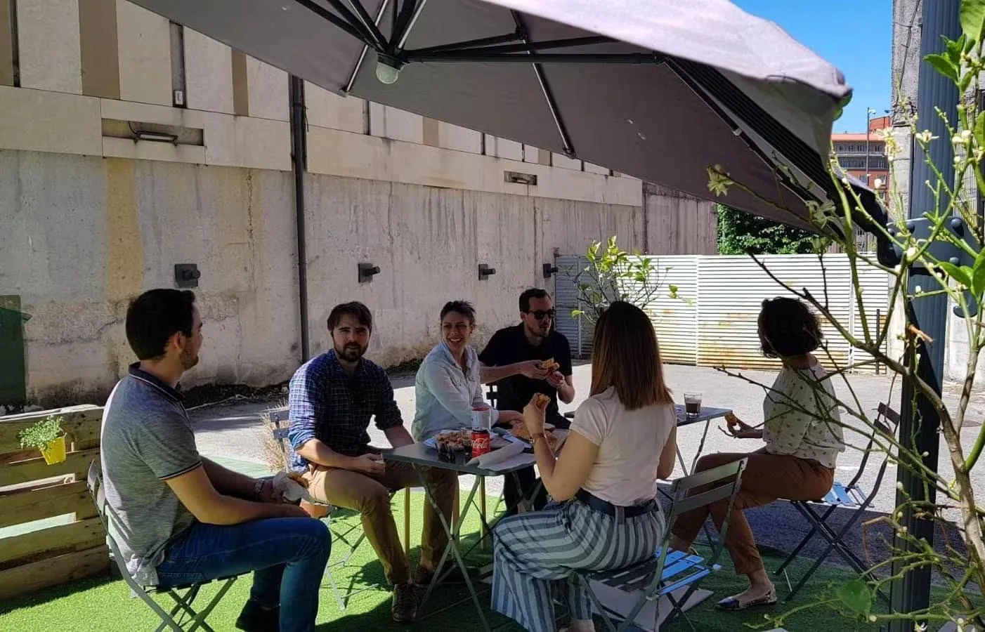 Ehub, Terrace and outdoor space, Bilbo