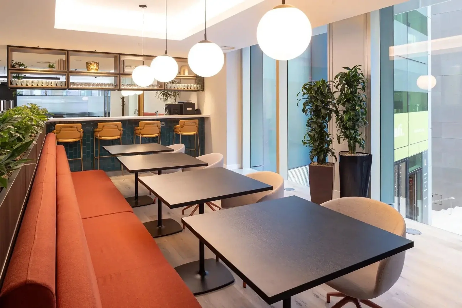 Elementa Workspace - 6 Bevis Marks, Cafeteria, London