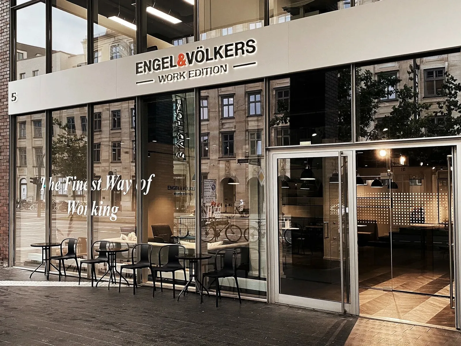 Engel & Völkers Work Edition, Building facade, Hamburg