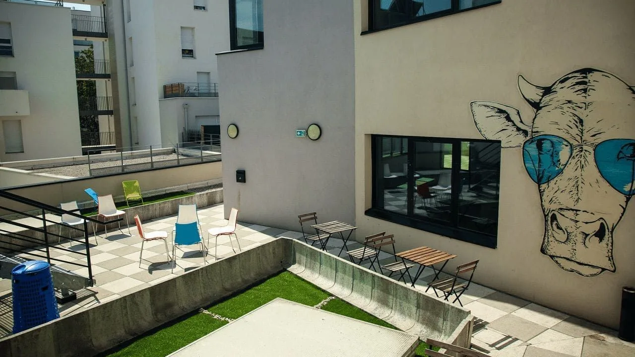 Entrepreneurial People, Terrace and outdoor space, Lyon 7e