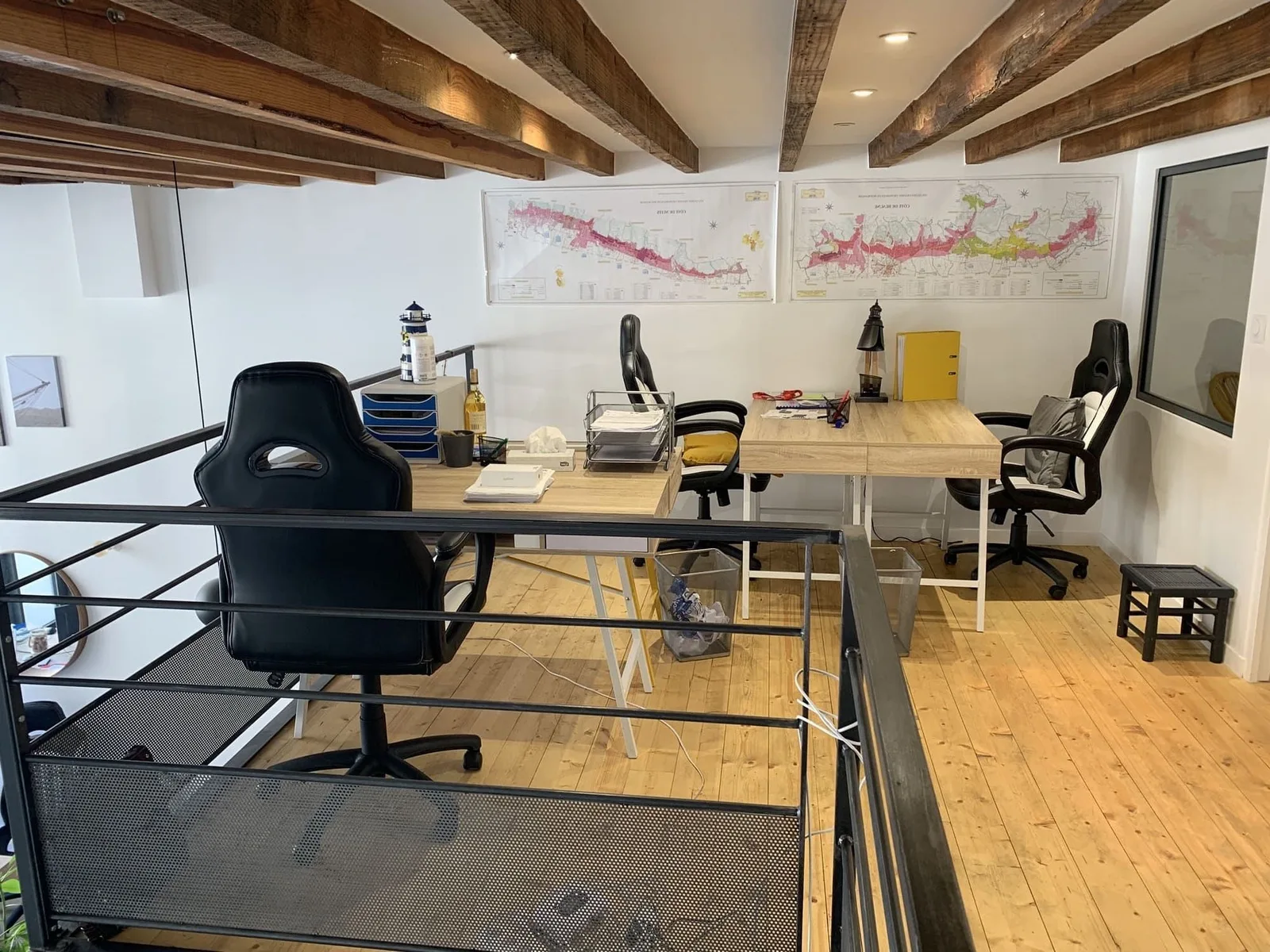 L'Équipage Coworking, Privatbüro mit 3 Arbeitsplätzen, Lyon 6e