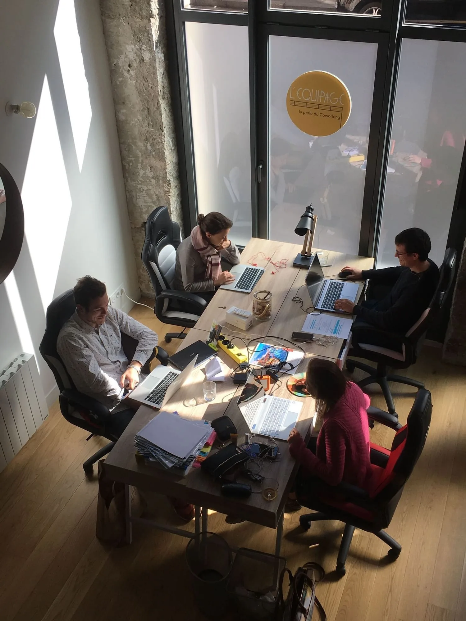 L'Équipage Coworking, Privatbüro mit 4 Arbeitsplätzen, Lyon 6e