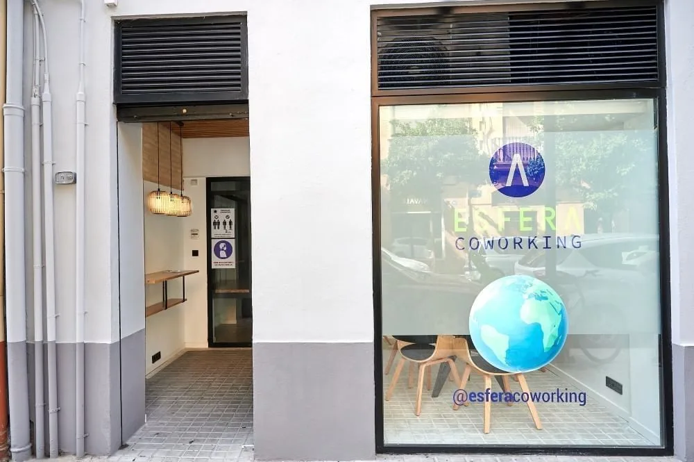 Esfera Coworking, Fachada do edifício, Valencia