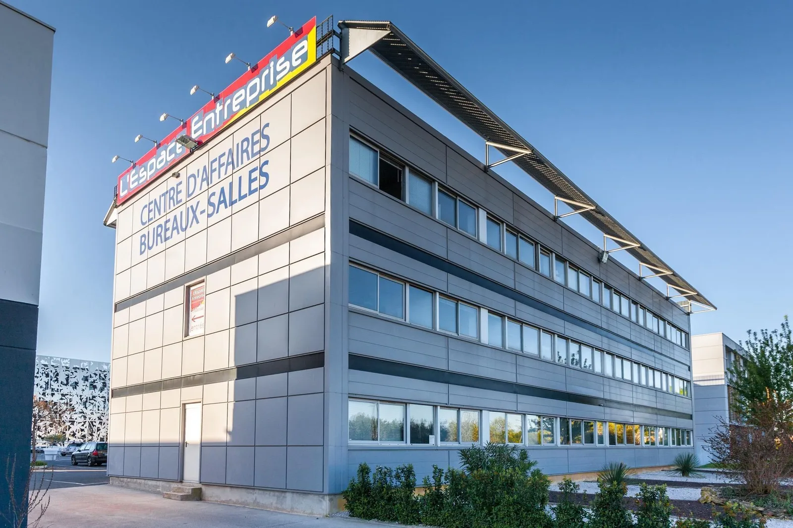 Espace Entreprise, Façade, Castelnau-le-Lez