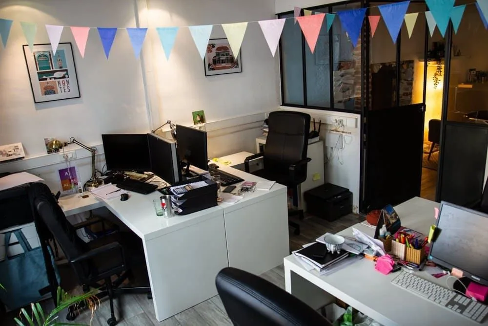 Espace Esperluette, Privatbüro mit 3 Arbeitsplätzen, Nantes