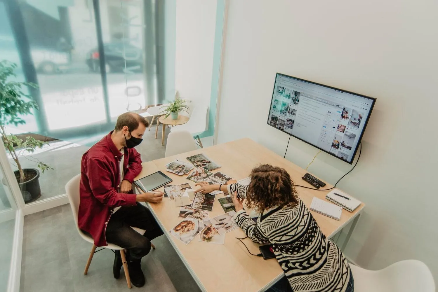 Estudi Coworking, Sala de reuniões para 4 pessoas, Terrassa