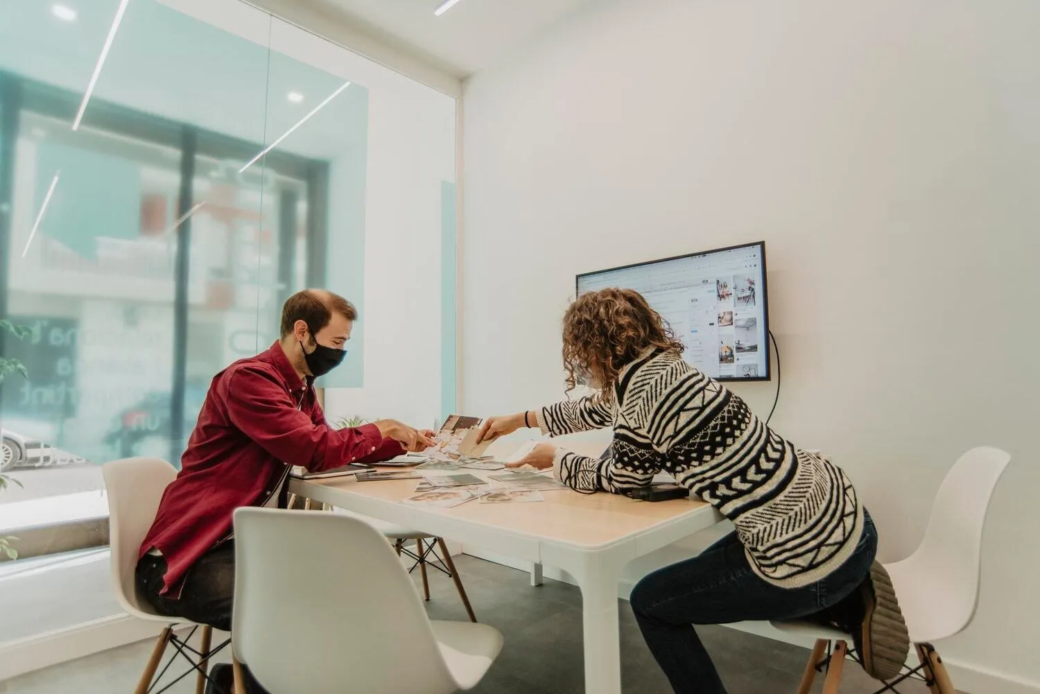 Estudi Coworking, Sala de reuniões para 4 pessoas, Terrassa