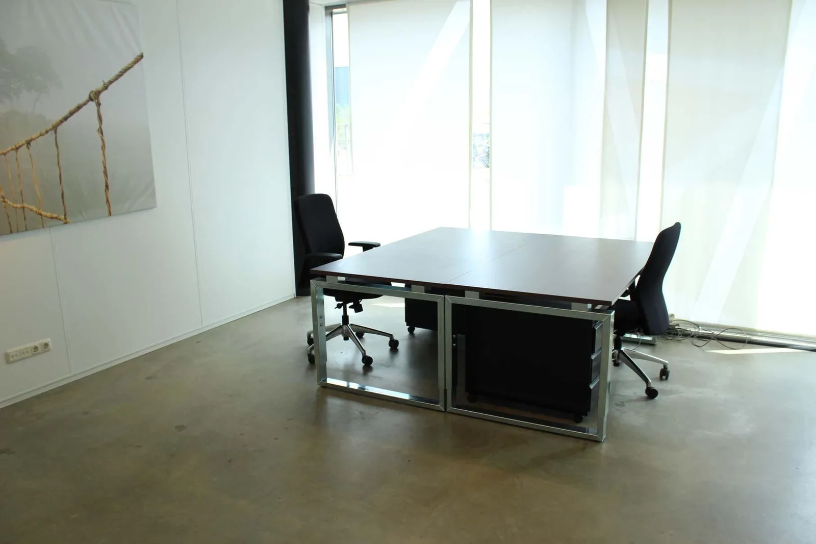 EXPODIUM, Privékantoor met 2 werkplekken, Made