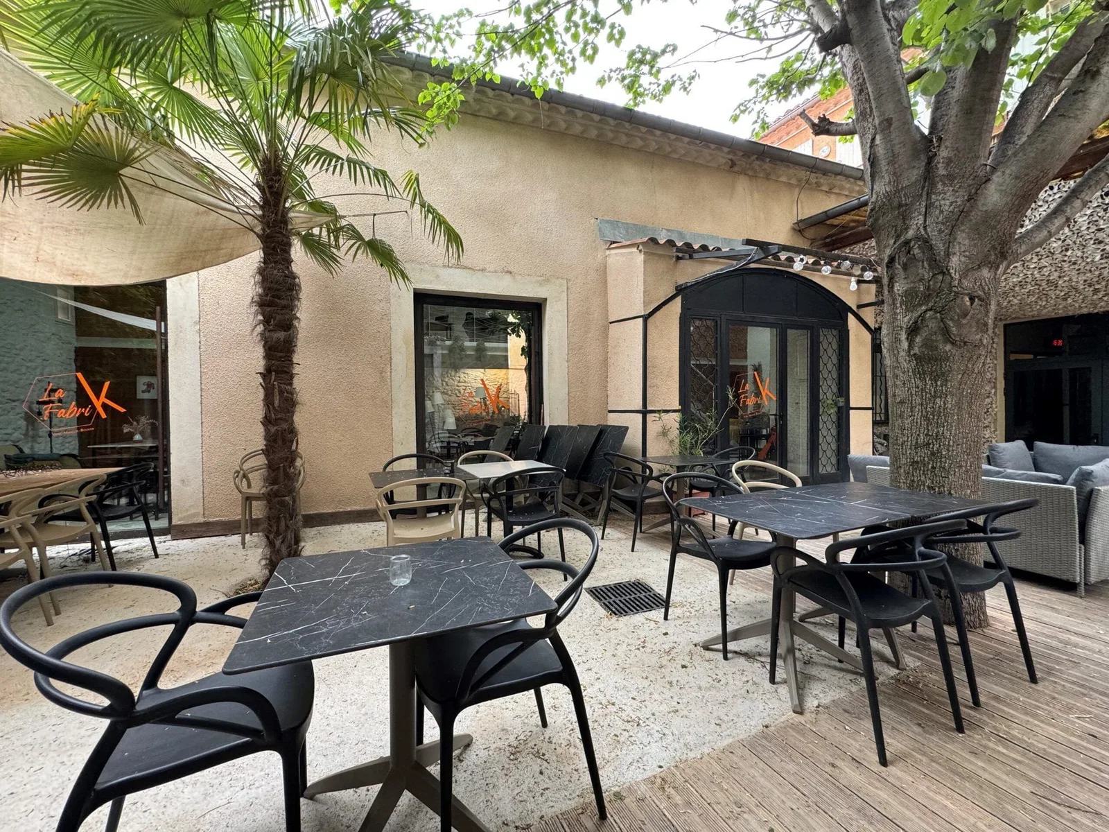 La Fabrik Coworking, Terrasse et espace extérieur, Nîmes