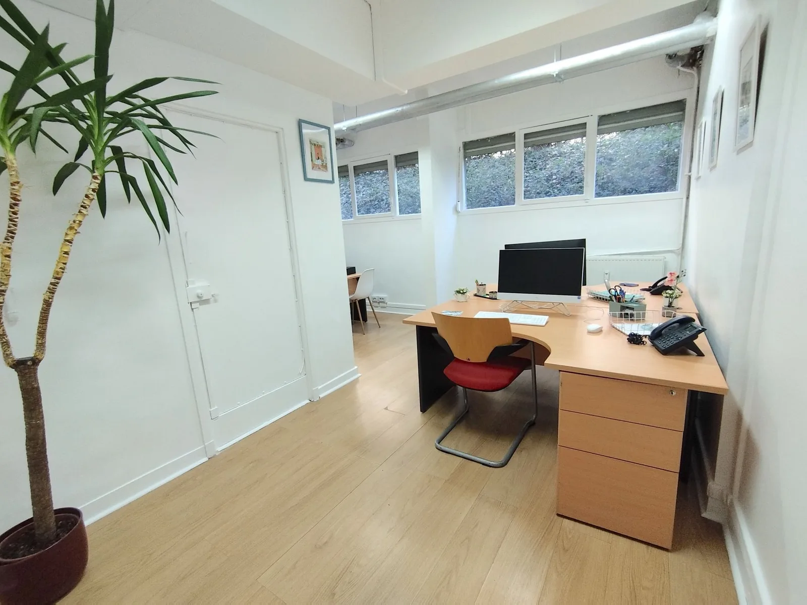 Facility Center, Privatbüro mit 2 Arbeitsplätzen, Montreuil