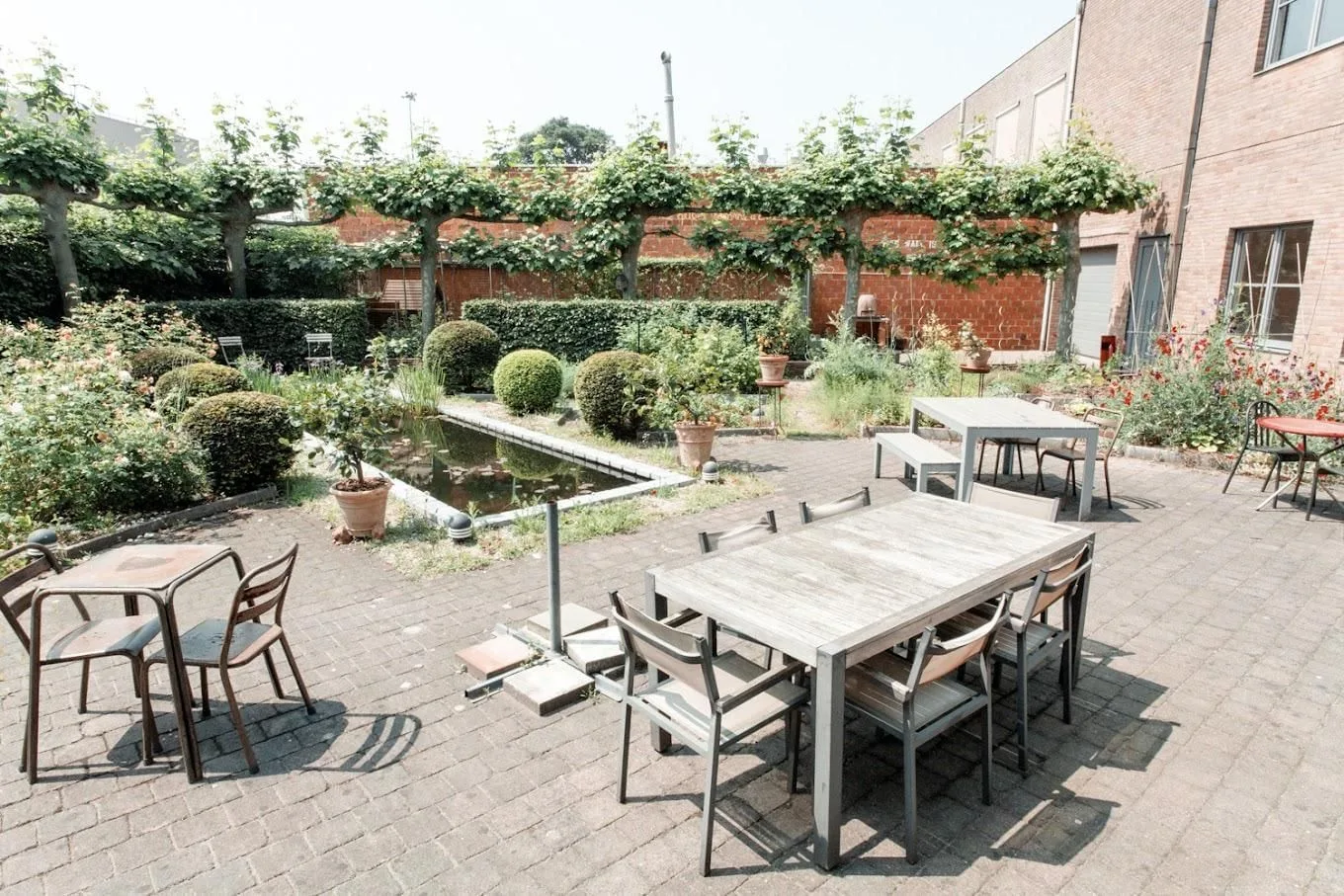 Factory Forty, Terras en buitenruimte, Brussel