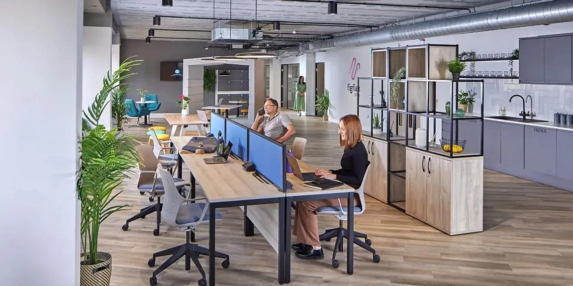 FigFlex Offices Southampton, Open-plan office, Southampton