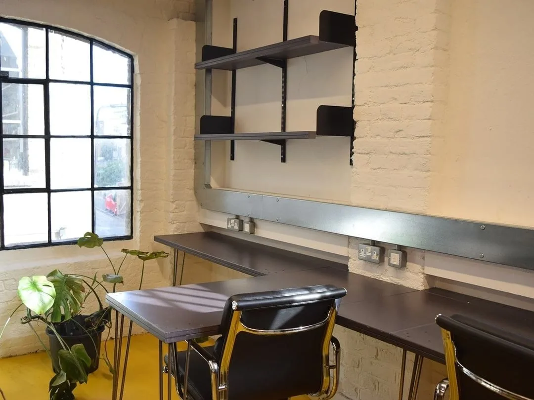 The Fisheries, Private office, 2 desks, London