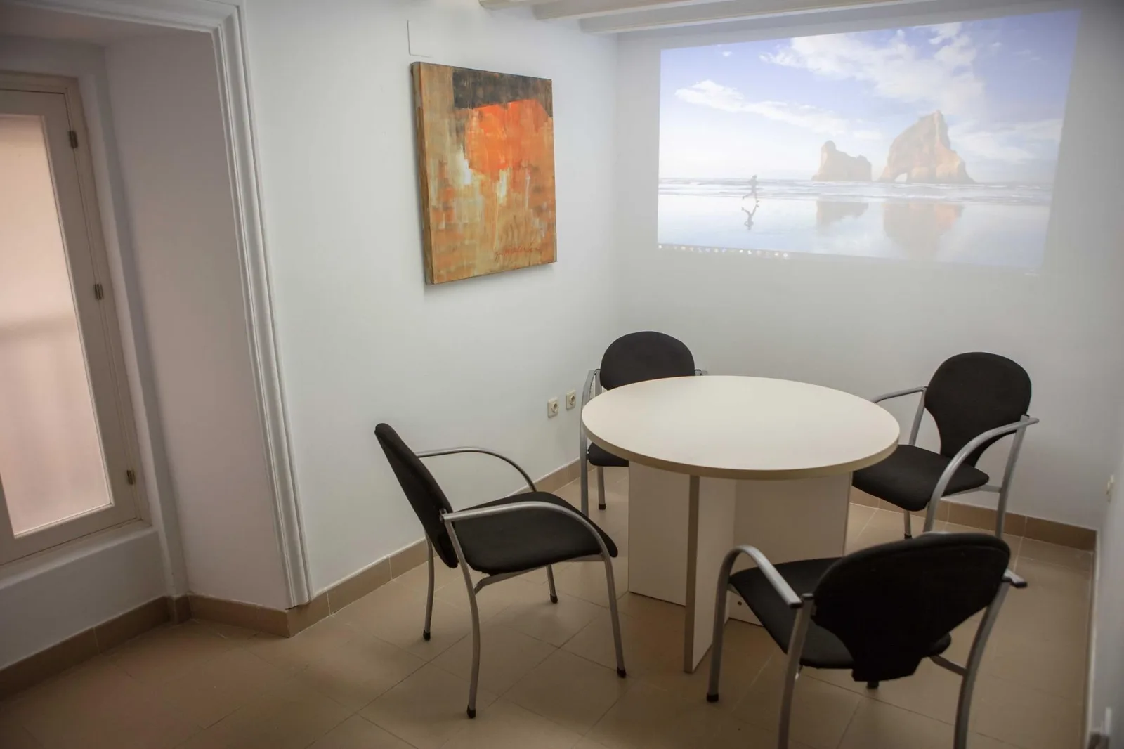 Flamen Coworking, Sala de reuniones para 4 personas, Cadix