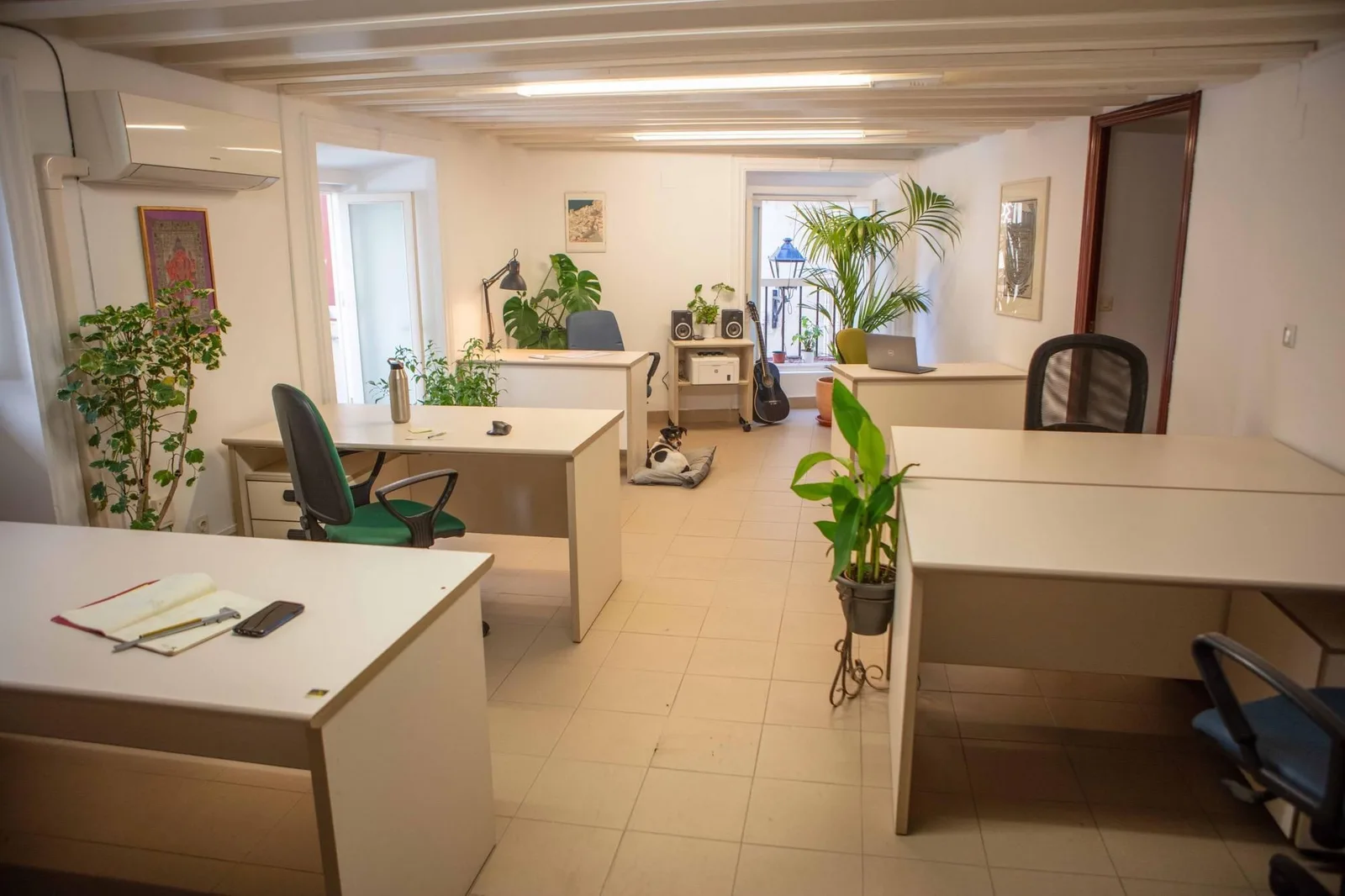 Flamen Coworking, Despacho privado con 4 puestos, Cadix