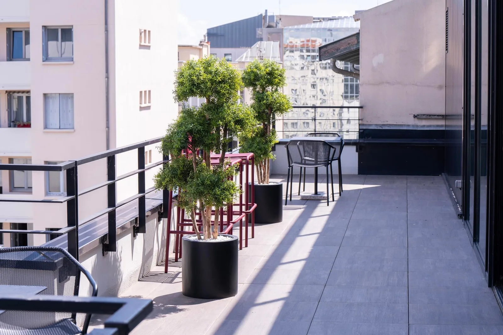 Flex-O Lyon Part Dieu, Terrace and outdoor space, Lyon 6e