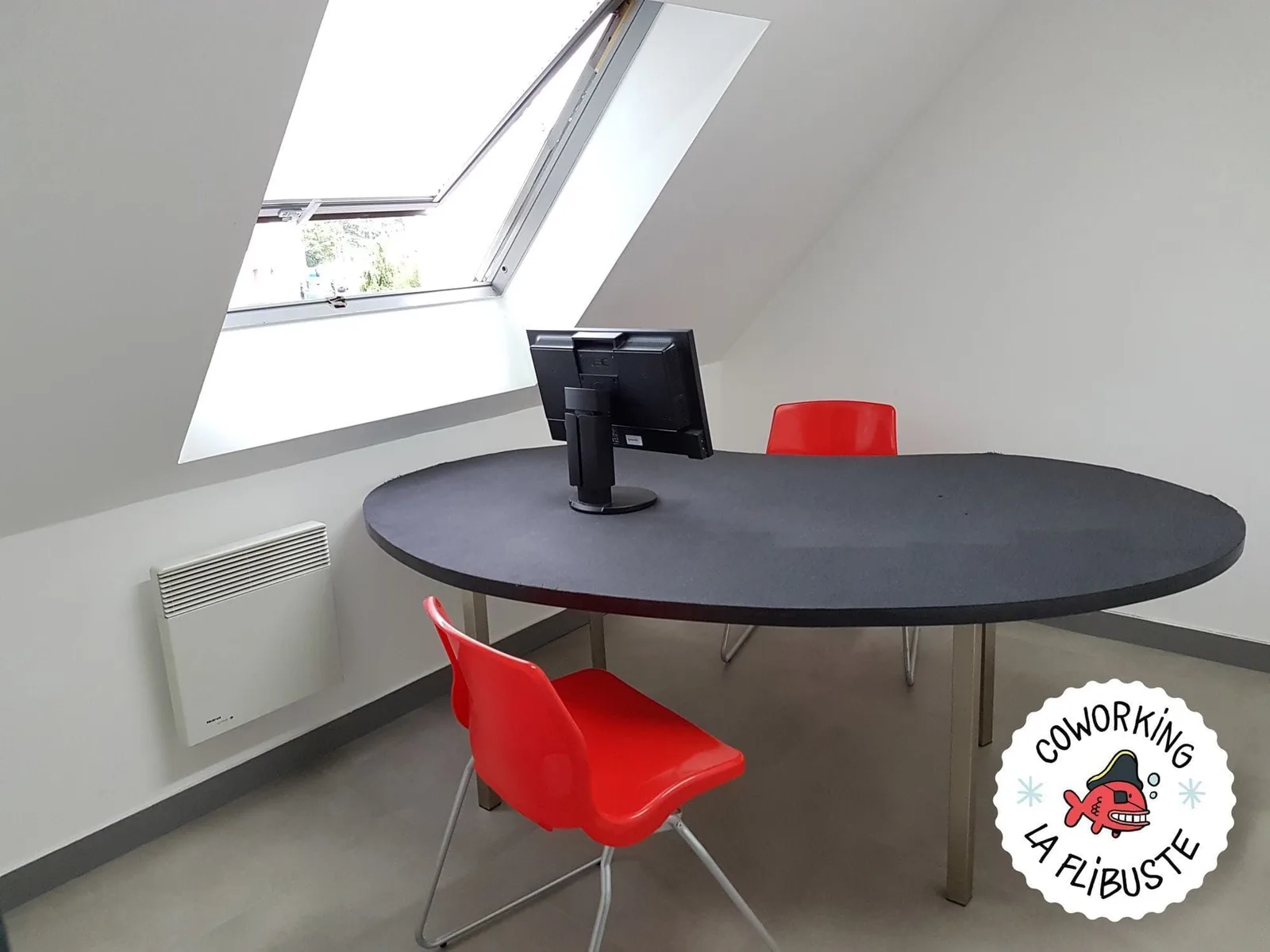 La Flibuste, Bureau privatif 2 postes, Nantes