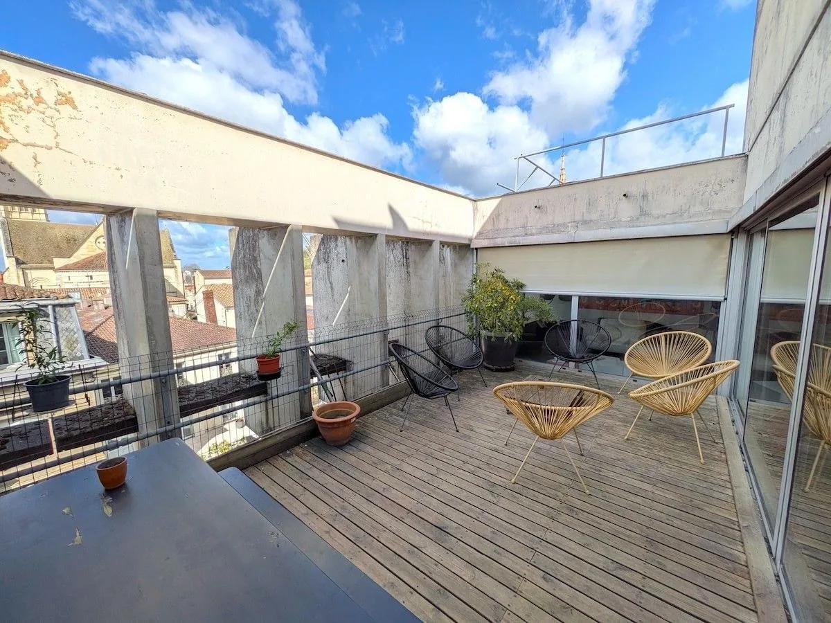 La Fontaine Coworking , Terrasse et espace extérieur, Agen