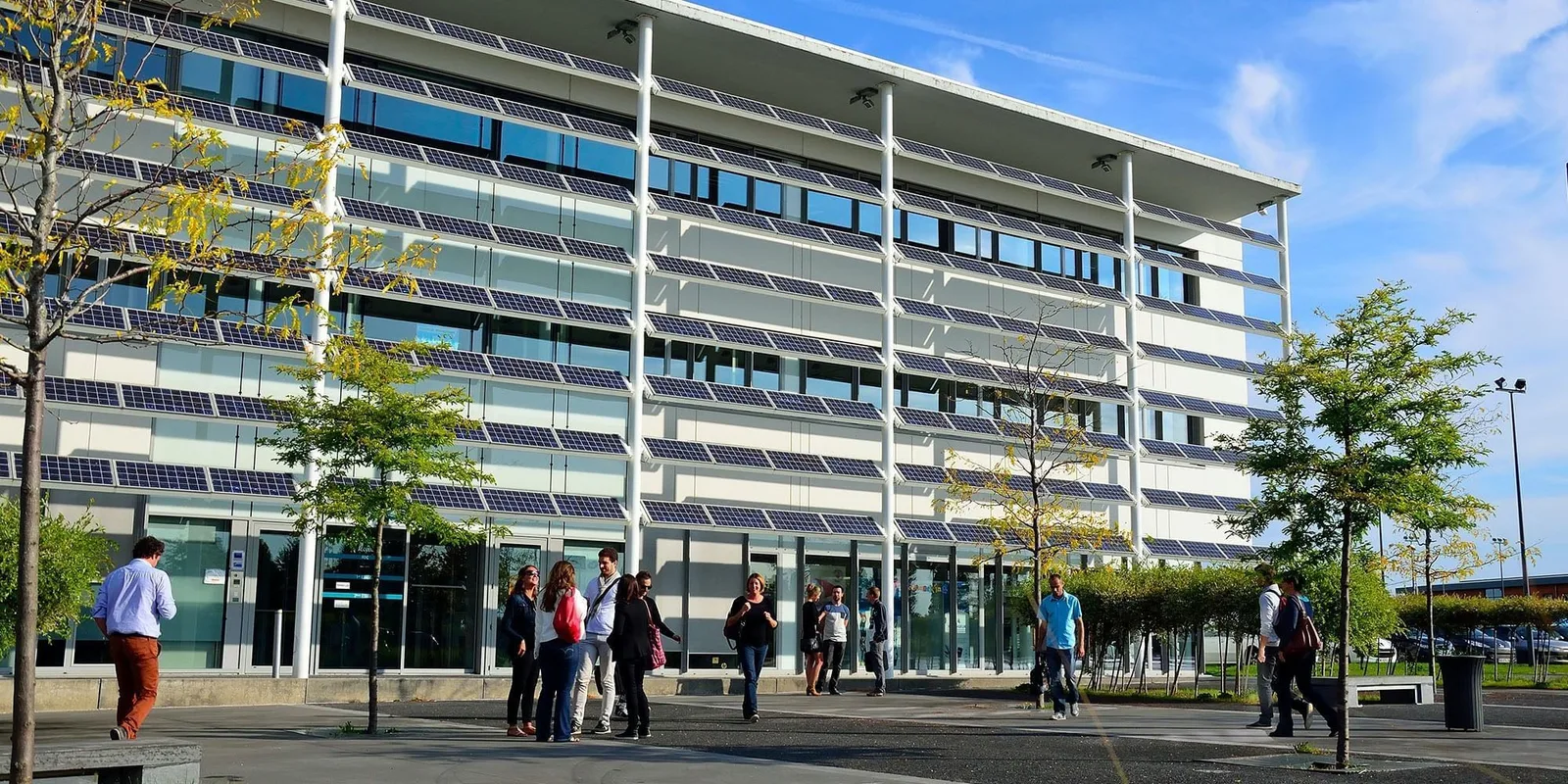 Forum Digital, Building facade, Colombelles