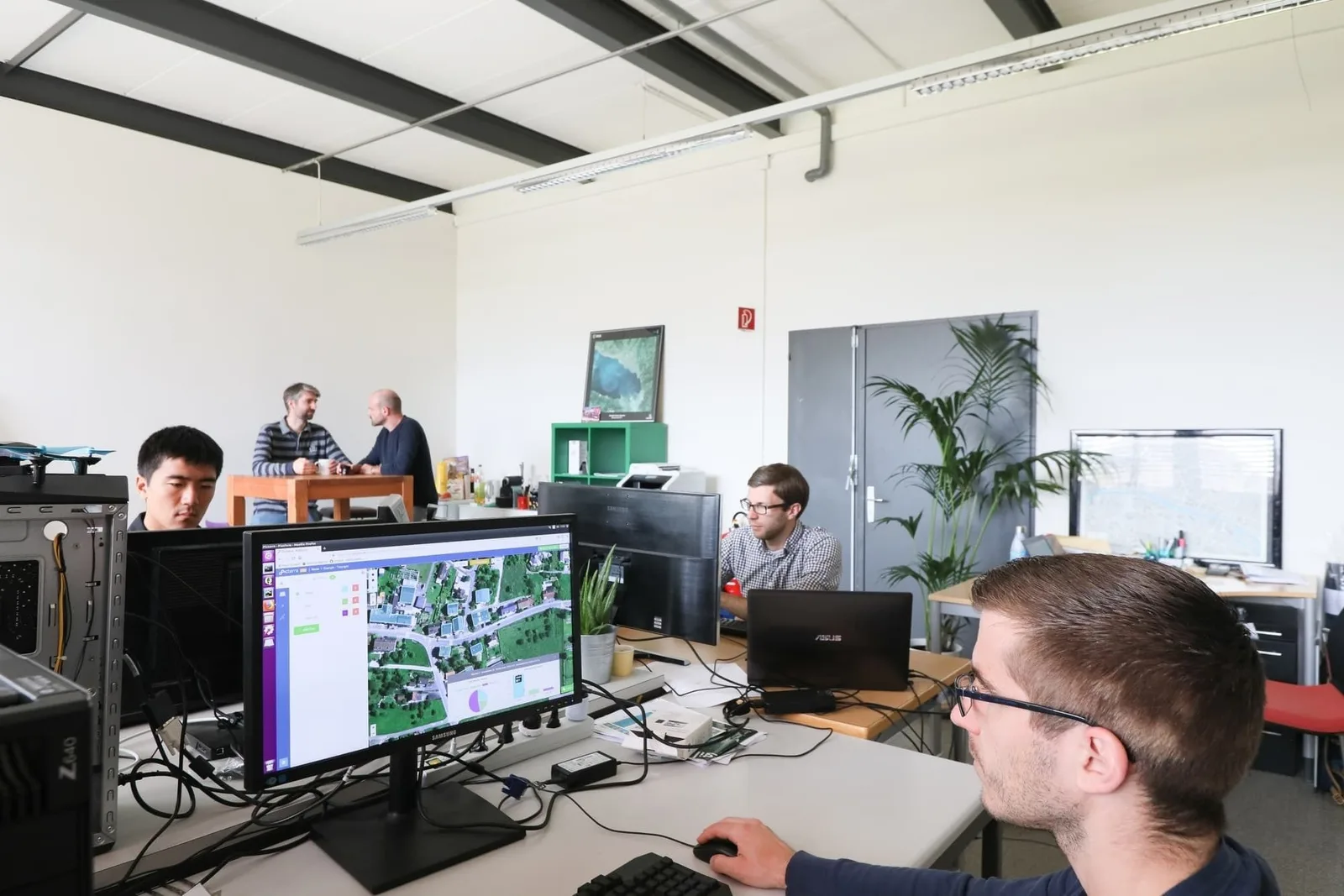 Le Garage - EPFL Innovation Park, Großraumbüro, Lausanne