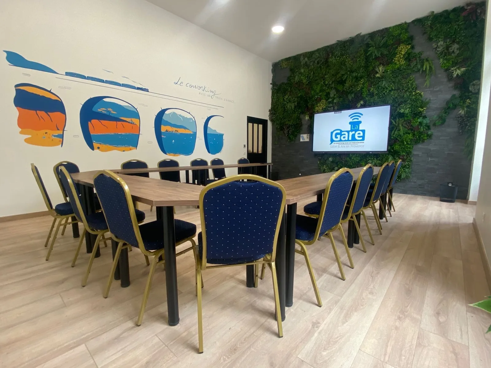 La Gare Coworking Aix, Salle de réunion 13 personnes, Aix-en-Provence