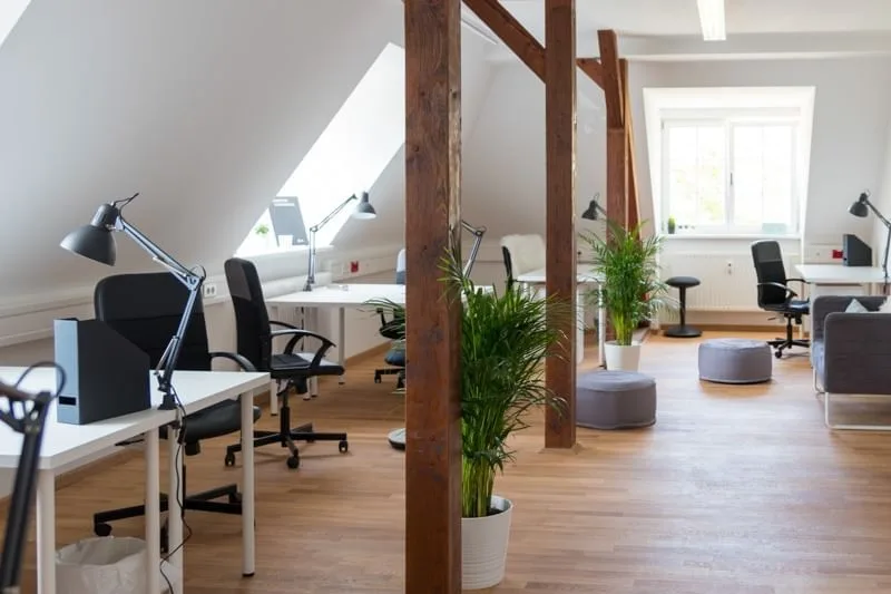 Gaswork Coworking, Großraumbüro, Augsburg